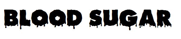 Blood Sugar字体