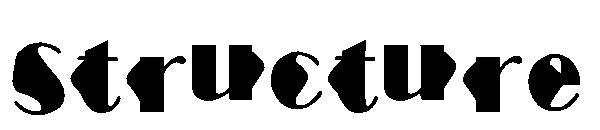 Structure字体
