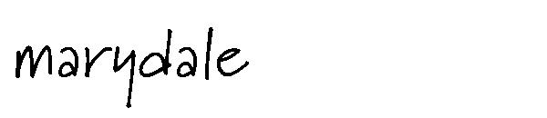 marydale字体