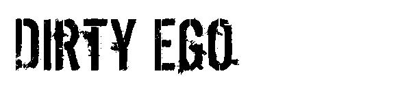 Dirty Ego字体下载