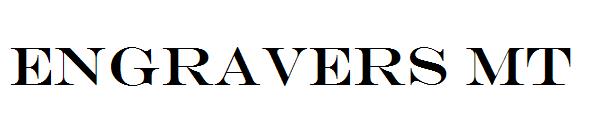 Engravers MT字体下载