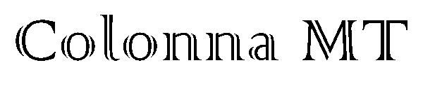 Colonna MT字体下载