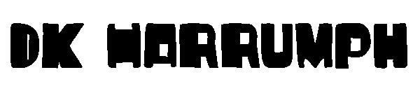 DK Harrumph字体下载