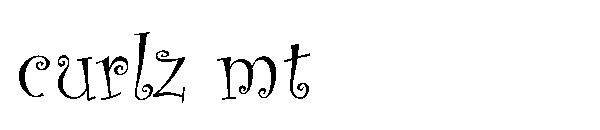 curlz mt字体下载