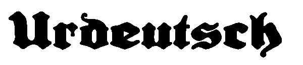 Urdeutsch字体下载