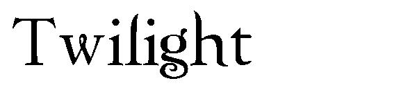 Twilight字体下载