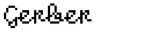 Gerber字体下载