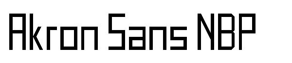 Akron Sans NBP字体下载