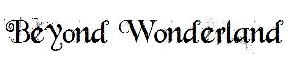 Beyond Wonderland字体