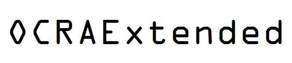 OCRAExtended字体下载