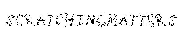 ScratchingMatters字体