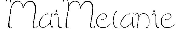 MaiMelanie字体