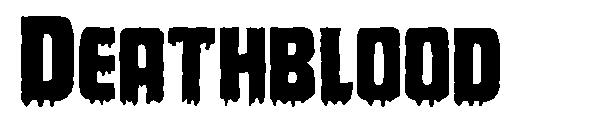 Deathblood字体