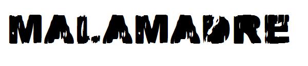 Malamadre字体