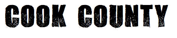 Cook County字体