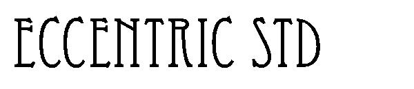 Eccentric Std字体