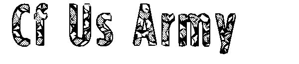 Cf Us Army字体