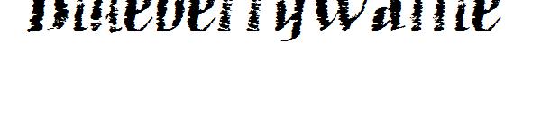 BlueberryWaffle字体