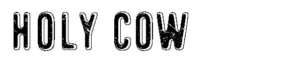 Holy Cow字体