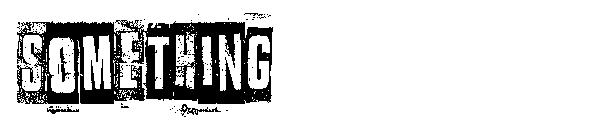 Something字体
