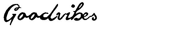 Goodvibes字体