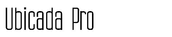 Ubicada Pro字体