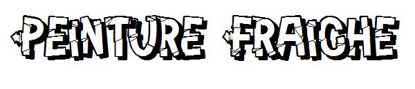 Peinture Fraiche字体