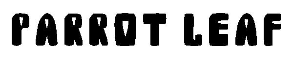 Parrot Leaf字体