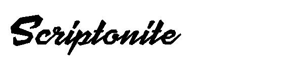 Scriptonite字体