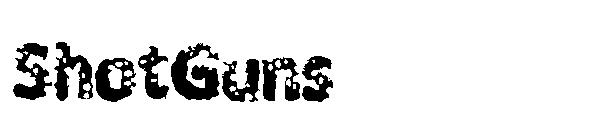 ShotGuns字体