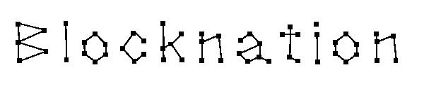 Blocknation字体