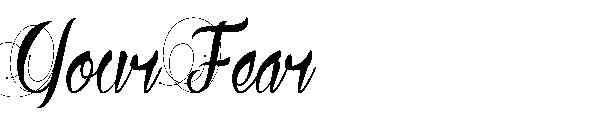 Your Fear字体