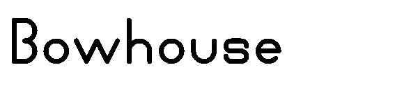 Bowhouse字体