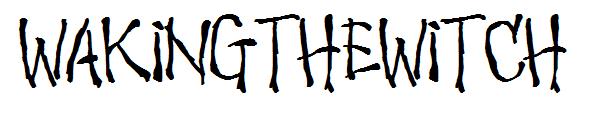 WAKINGTHEWITCH字体
