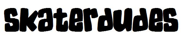 SKATERDUDES字体