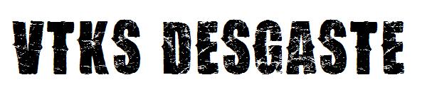 vtks desgaste字体