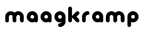 maagkramp字体