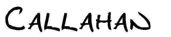 Callahan字体