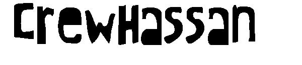 CrewHassan字体