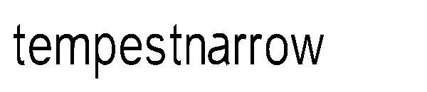 tempestnarrow字体