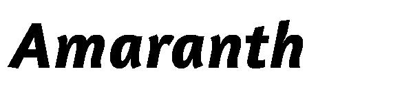 Amaranth字体 