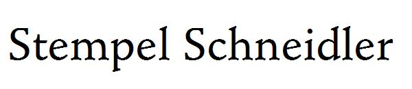Stempel Schneidler字体