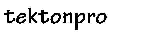 tektonpro字体