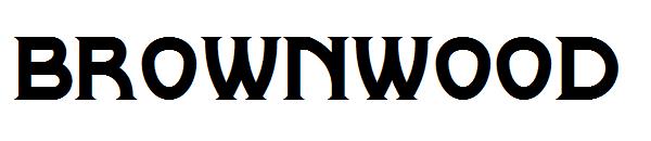 Brownwood字体