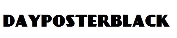 dayposterblack字体