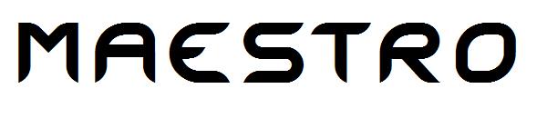 Maestro字体
