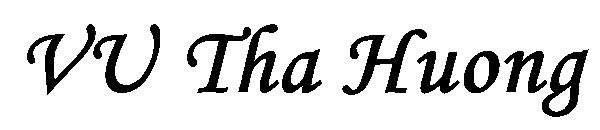 VU Tha Huong字体