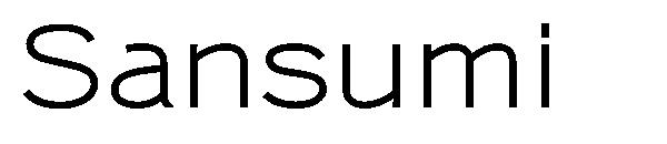 Sansumi字体