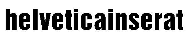 helveticainserat字体