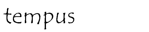 tempus字体